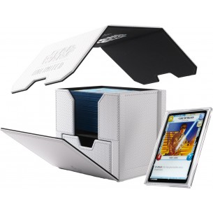 Deck Pod - White / Black - Star Wars Unlimited - Gamegenic 2