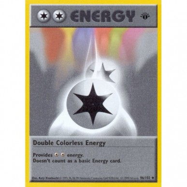 Double Colorless Energy