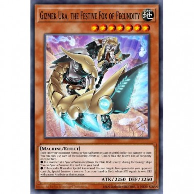 Gizmek Uka, the Festive Fox of Fecundity