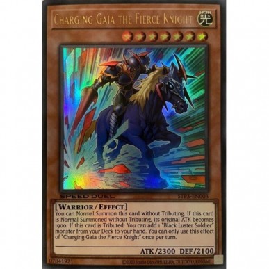 Charging Gaia the Fierce Knight