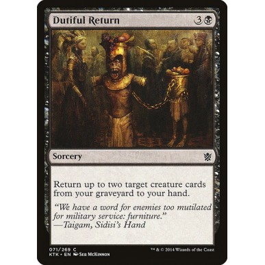 Dutiful Return