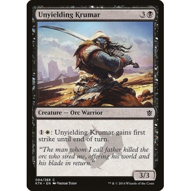 Unyielding Krumar