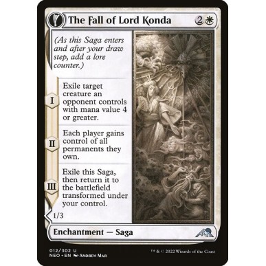The Fall of Lord Konda // Fragment of...