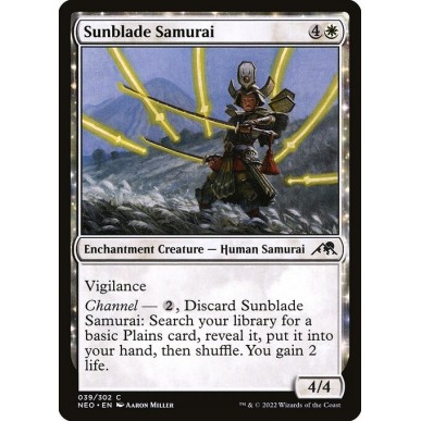 Samurai della Lama Solare