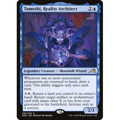 Tameshi, Architetto della Realtà