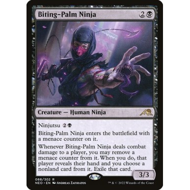 Ninja dal Palmo Mordace