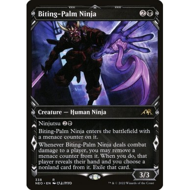 Ninja dal Palmo Mordace