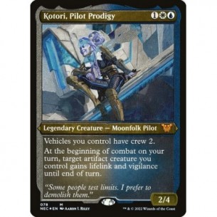 Kotori, Pilot Prodigy
