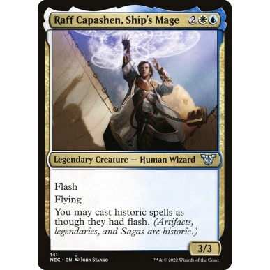 Raff Capashen, Mago di Bordo