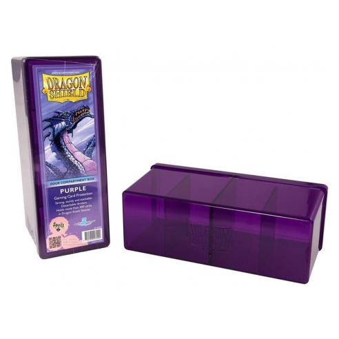 Box 4 Scomparti - Purple - Dragon Shield Deck Box