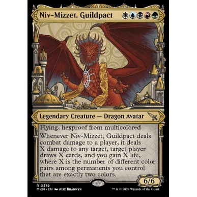 Niv-Mizzet, Patto delle Gilde