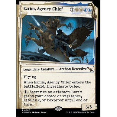 Ezrim, Agency Chief