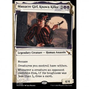 Massacre Girl, Known Killer