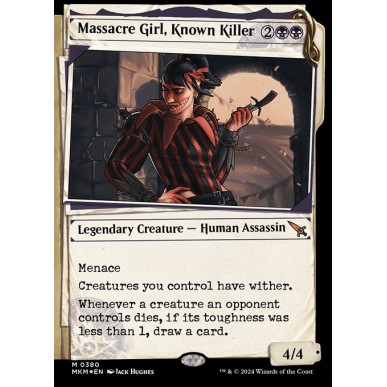 Massacre Girl, Known Killer