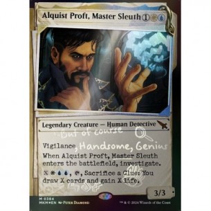 Alquist Proft, Master Sleuth