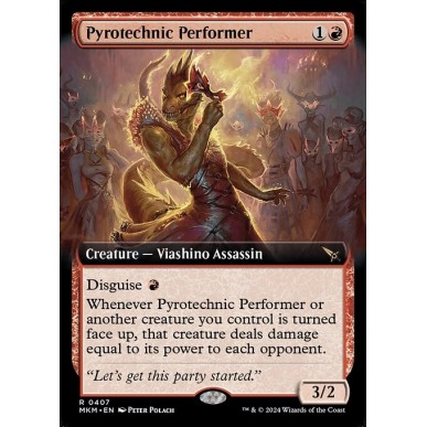 Pyrotechnic Performer