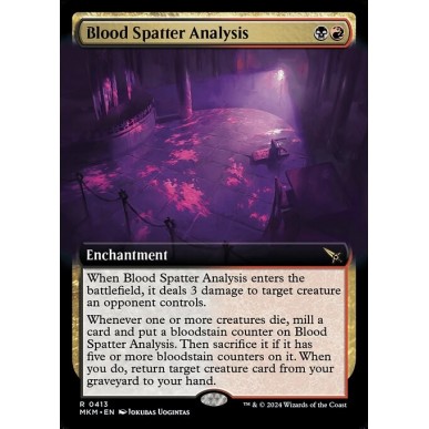 Blood Spatter Analysis