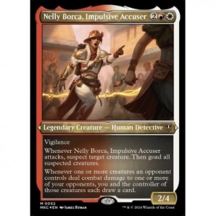 Nelly Borca, Impulsive Accuser