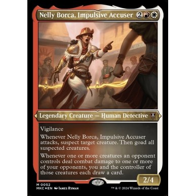 Nelly Borca, Impulsive Accuser