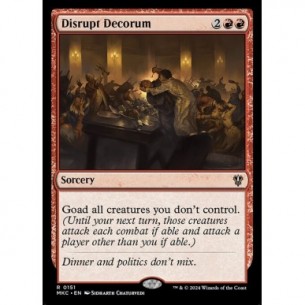 Disrupt Decorum