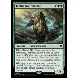 Temur War Shaman