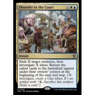 Disorder in the Court
