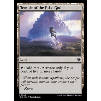Temple of the False God