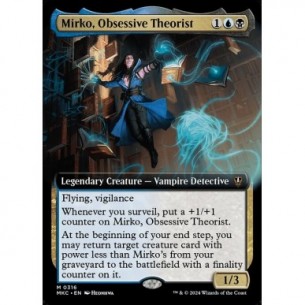 Mirko, Obsessive Theorist