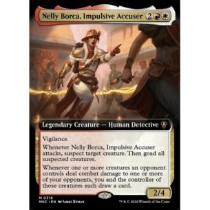 Nelly Borca, Impulsive Accuser