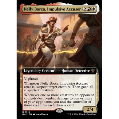 Nelly Borca, Impulsive Accuser