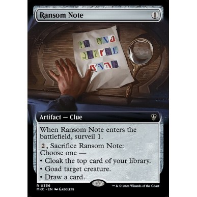 Ransom Note
