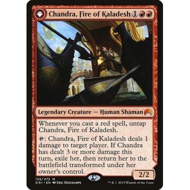 Chandra, Fire of Kaladesh // Chandra,...