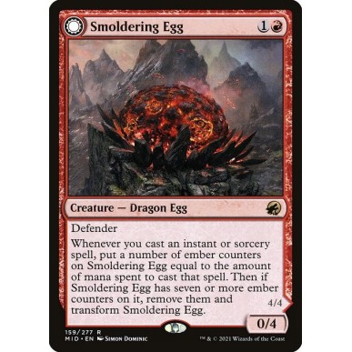 Smoldering Egg // Ashmouth Dragon