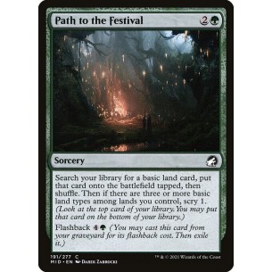 Path to the Festival