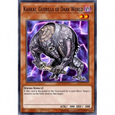 Kahkki, Guerrigliero del Mondo Oscuro