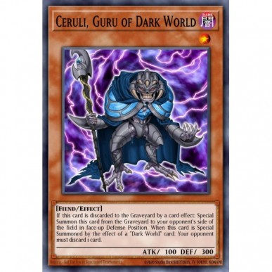 Ceruli, Guru del Mondo Oscuro