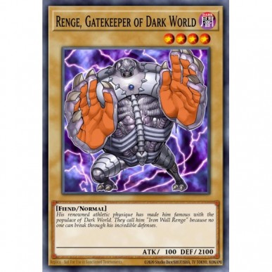 Renge, Custode del Mondo Oscuro