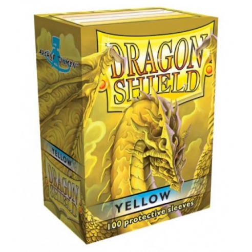 Standard - Classic Yellow (100 Bustine) - Dragon Shield Bustine Protettive