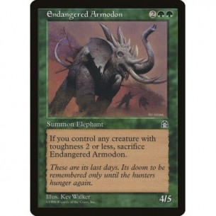 Endangered Armodon