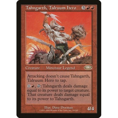 Tahngarth, Talruum Hero