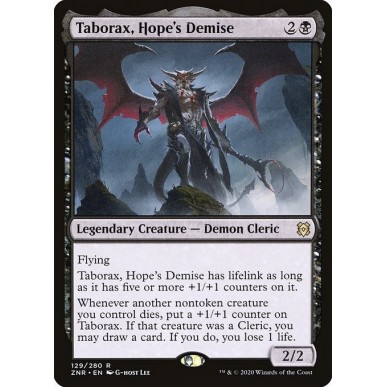 Taborax, Morte della Speranza