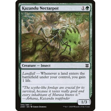 Nettarifero di Kazandu