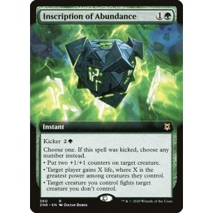 Inscription of Abundance