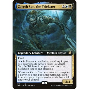 Zareth San, the Trickster