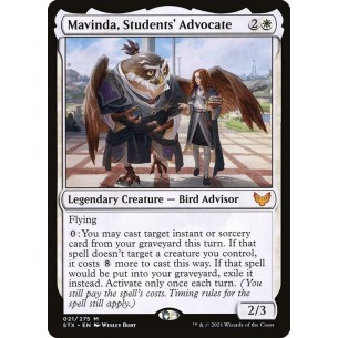 Mavinda, Students' Advocate