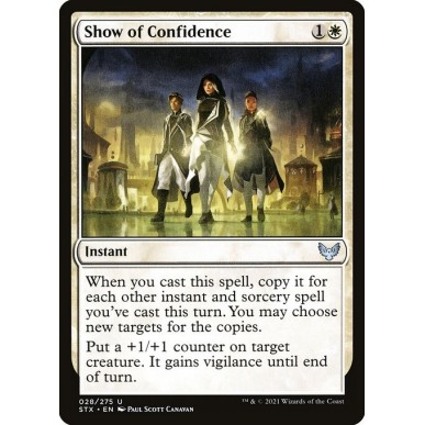 Show of Confidence