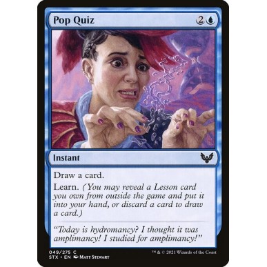Pop Quiz