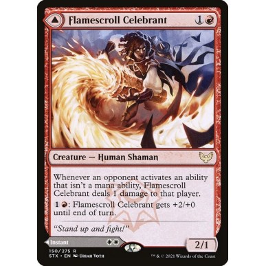 Flamescroll Celebrant // Revel in...