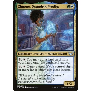 Zimone, Prodigio di Quandrix