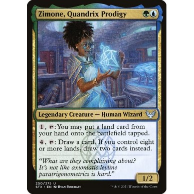 Zimone, Prodigio di Quandrix